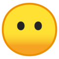 😶 Face Without Mouth Emoji